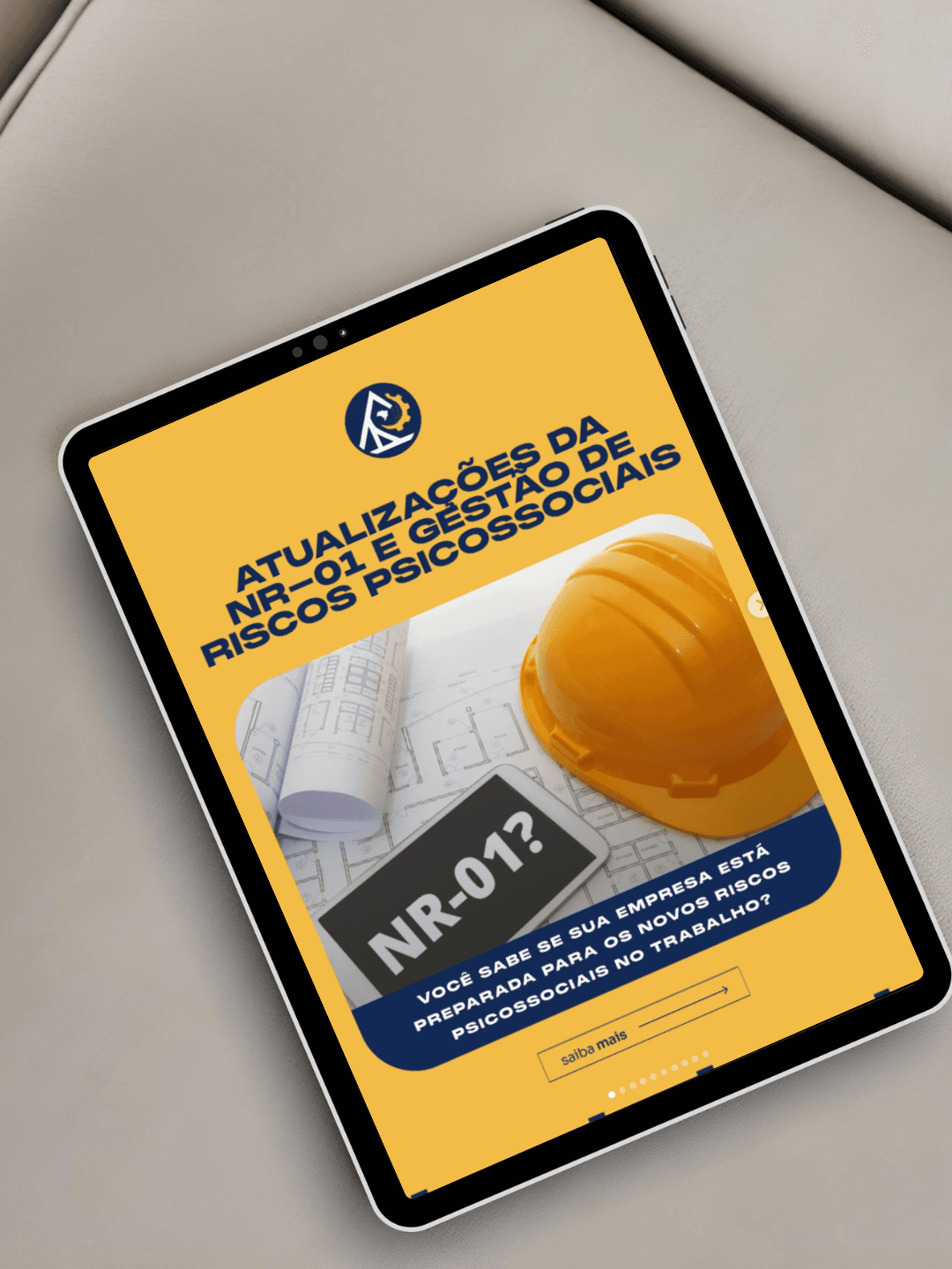 A atualização da NR-01 é essencial para garantir a segurança